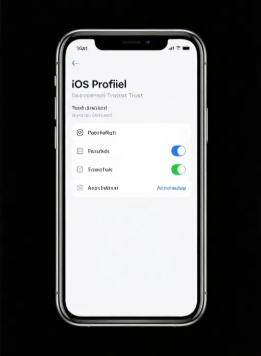 iOS信任设置示意图